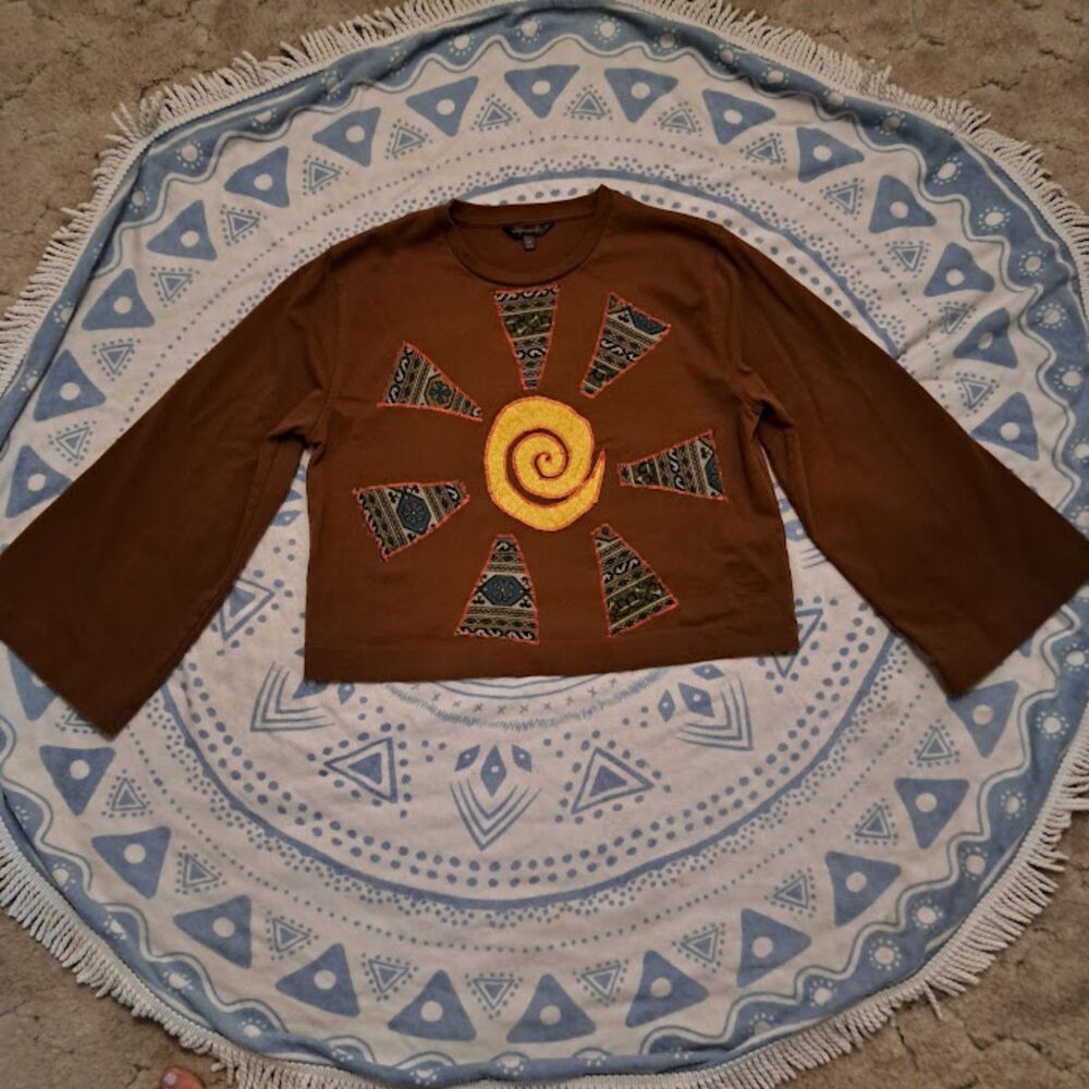 One-of-a-Kind Upcycled Banana Republic Sun Crop Top